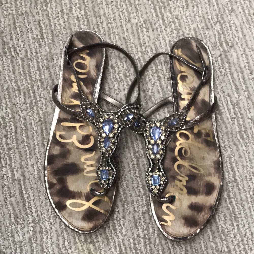 Sam Edelman jeweled sandals